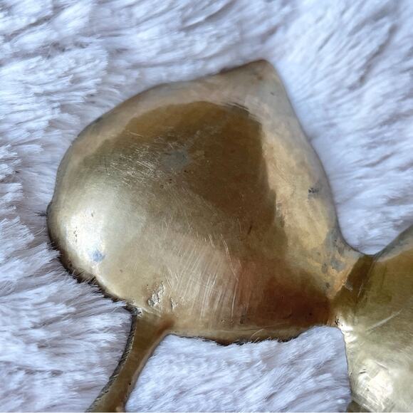 Small Vintage Indian Brass Dish - Picture 8 of 16